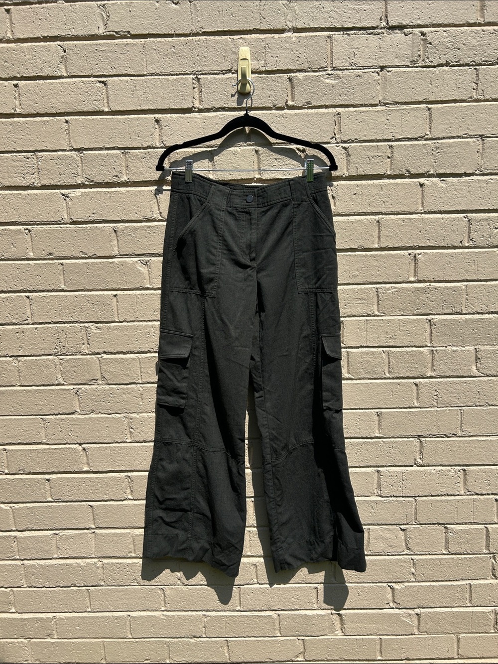 TWP Stretch Wool Cargo Pants in Military, size 6 - Picture 6 of 13